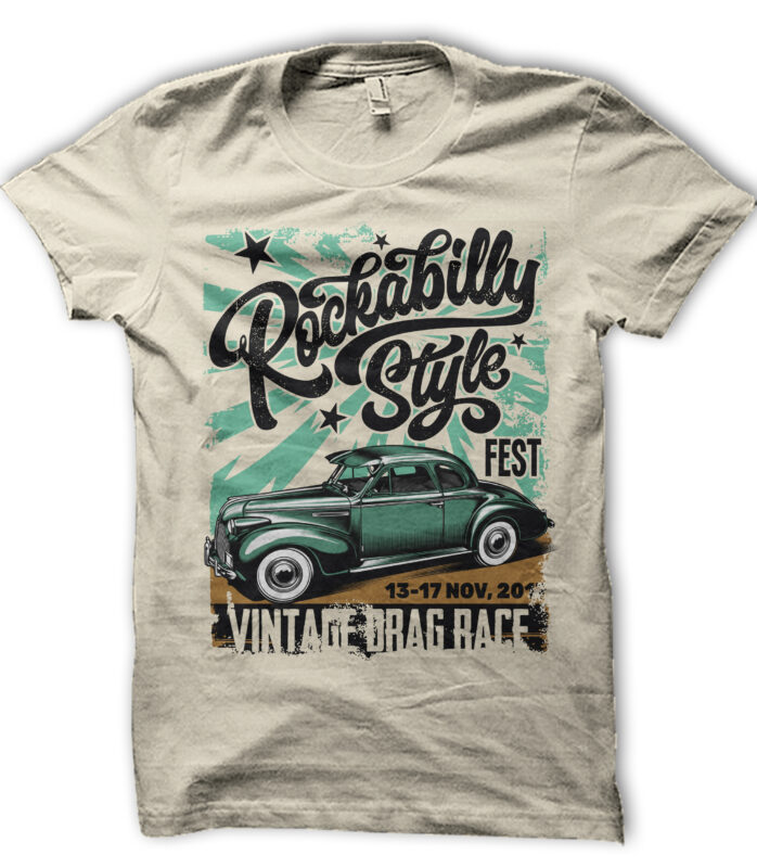 Rockabilly Style - Buy t-shirt designs