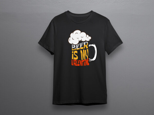 Valentine gift, beer is my valentine diy crafts svg files for cricut, silhouette sublimation files t shirt vector art