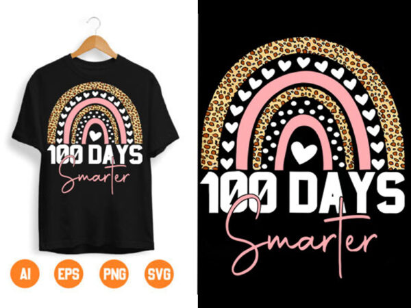 100 days smarter png ai eps svg