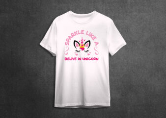 Trending Gifts Believe In Unicorn Diy Crafts Svg Files For Cricut, Silhouette Sublimation Files