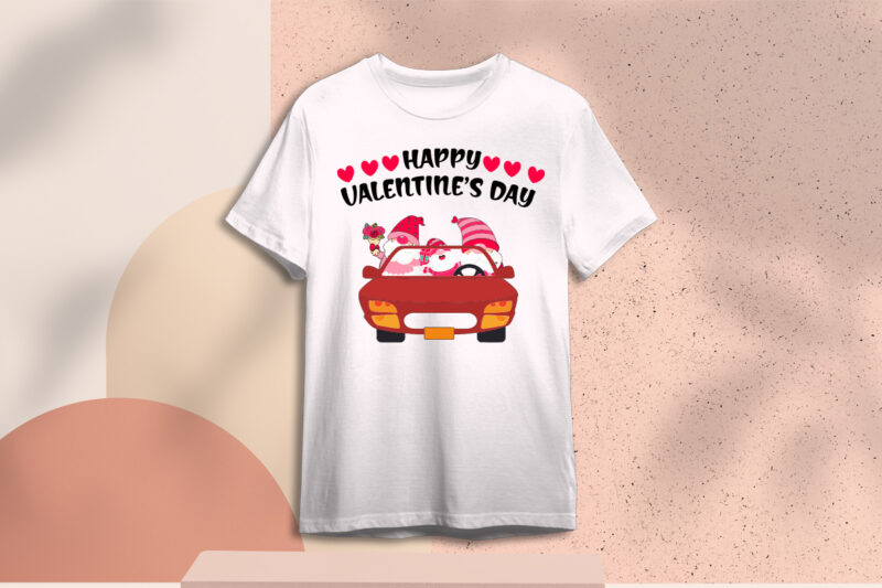 Valentine Gnome Gift, Happy Valentines Day Diy Crafts Svg Files For Cricut, Silhouette Sublimation Files