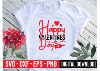 happy valentines day graphic t shirt