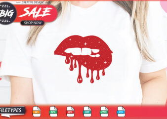 Lips Sublimation Svg