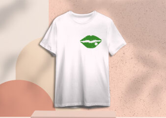 St. Patrick’s Day Lips Gift Diy Crafts Svg Files For Cricut, Silhouette Sublimation Files