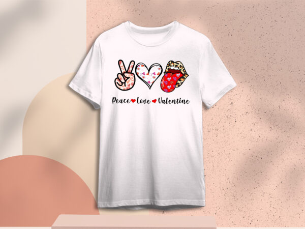 Valentines day gift,peace love valentine diy crafts svg files for cricut, silhouette sublimation files t shirt vector art Valentines day gift,peace love valentine diy crafts svg files for cricut, silhouette sublimation files t shirt vector art