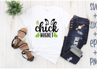 chick magnet t shirt vector file