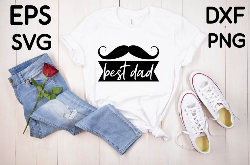 Best dad T-shirt design