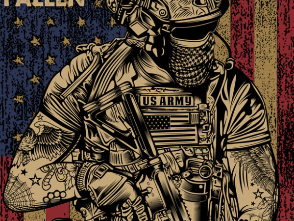 Us army graphic illustration
