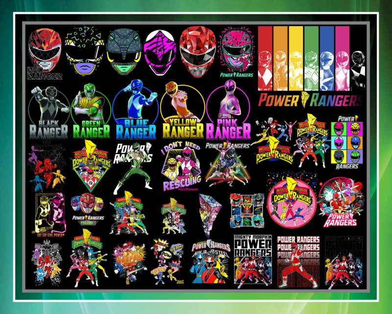 Bundle 36 Power Ranger Png, Logo Power rangers, Face hero, Power rangers png, Dino rangers png, Submilation design, Digital Download 934127653