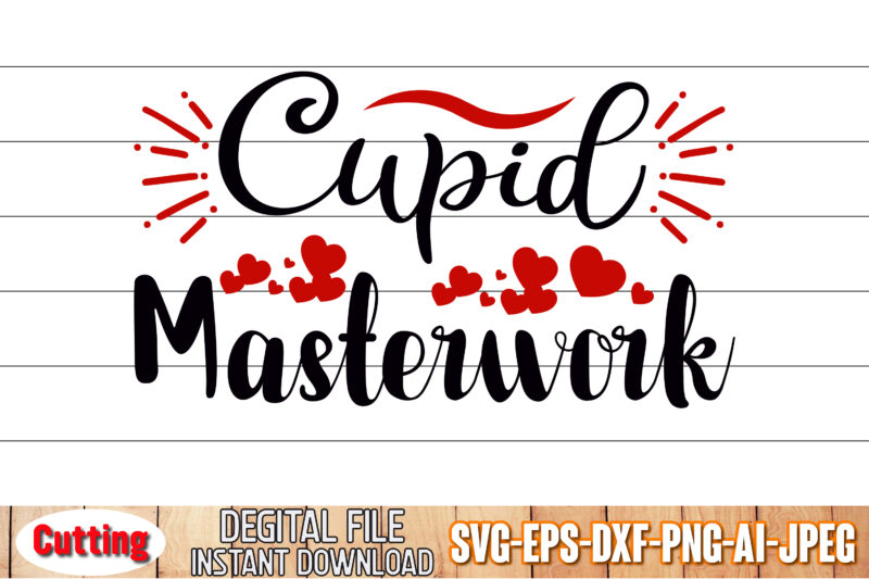 Cupid Masterwork, Valentines T-Shirt Design