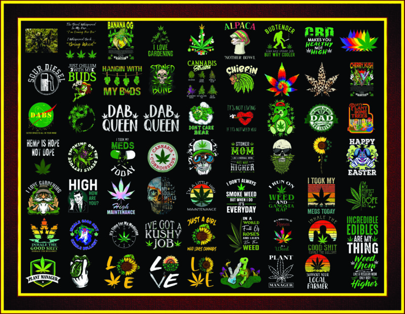Bundle 145+ Cannabis png, Smoke Weed Png, Bundle Marijuana Png, Get High 420 Png, 420 Gift Shirt, Dope Bundle, Weed Bundle, Stoner 990950531
