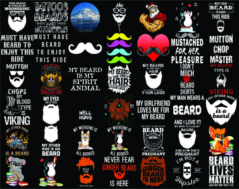 1 Beard PNG Bundle, Gentleman Beard, Color Beard, Skull Love, Father’s Day Png, Papa Png, Happy Fathers Day, Digital Download 1008413350