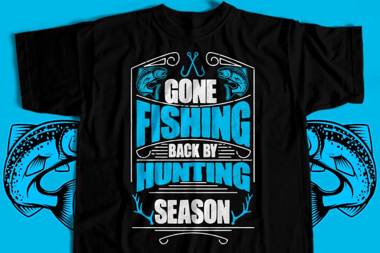 Fishing T-Shirt Design