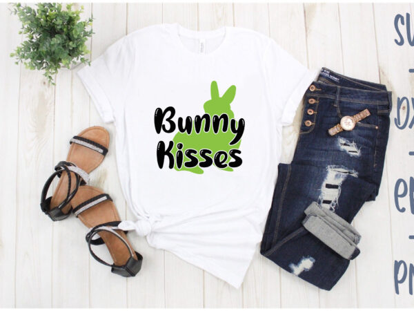 Bunny kisses t shirt template