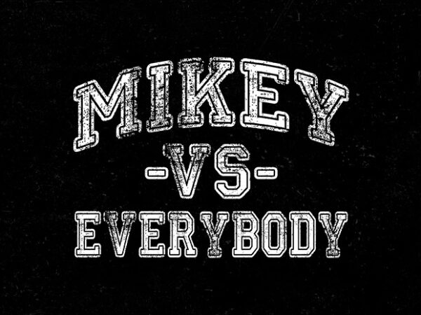 Mikey power t shirt designs for sale