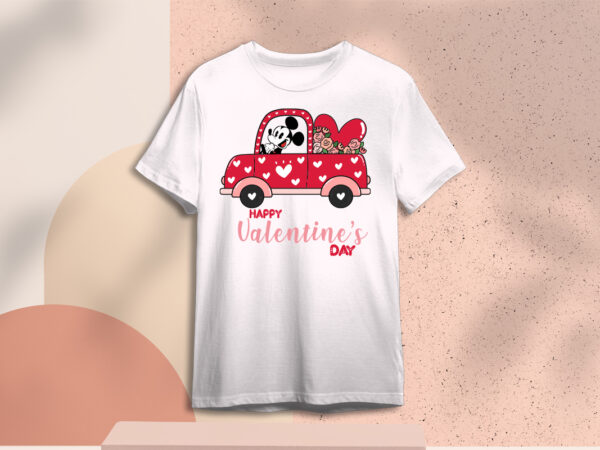 Valentines day mickey gift diy crafts svg files for cricut, silhouette sublimation files t shirt vector art