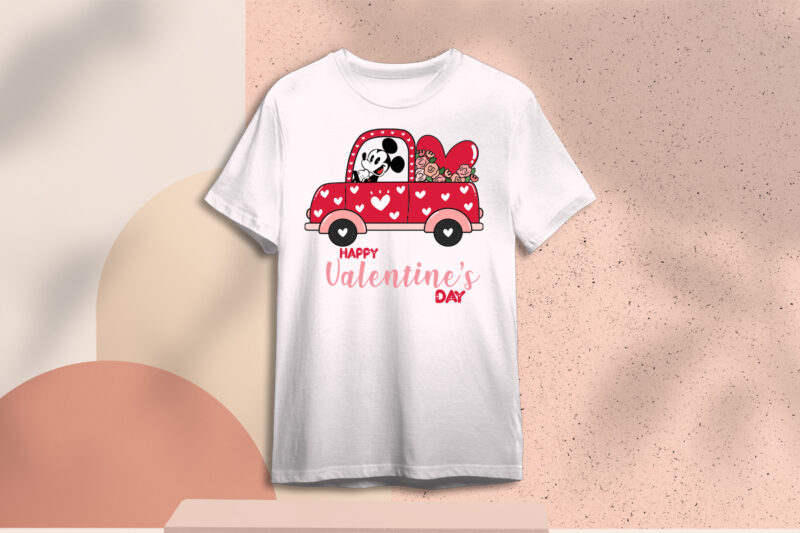 Valentines Day Mickey Gift Diy Crafts Svg Files For Cricut, Silhouette Sublimation Files