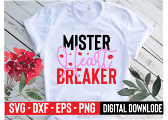 mister heart breaker t shirt designs for sale