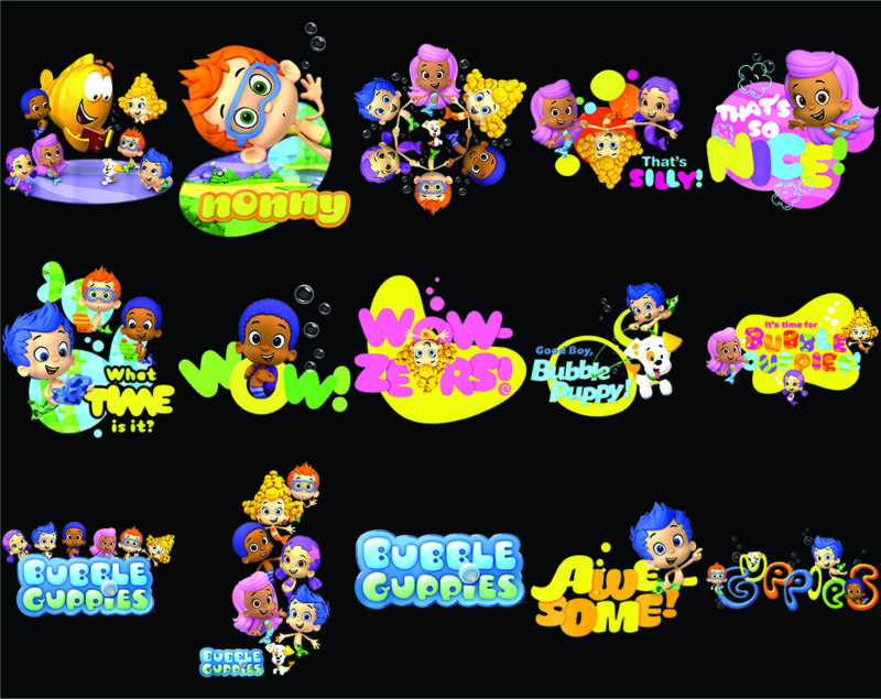 bubble guppies characters png