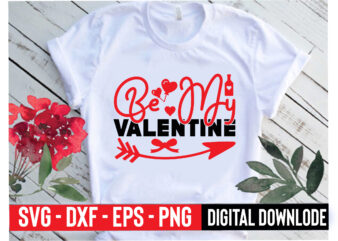 be my valentine t shirt template