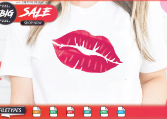 Lips Sublimation Svg