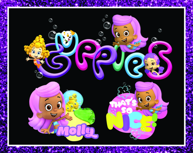 Bundle 31+ Bubble Guppies, Bubble Guppies PNG png files, Transparent background, Bubble Guppies png, Clipart PNG, Digital Download 1014949619