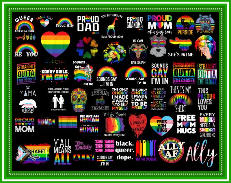 100 PNG Png Design LGBT, Gay, Bisexual Pride, LGBT, GaY, Bisexual Pride With Love, Rainbow, We are All Human Design For Print 982931352