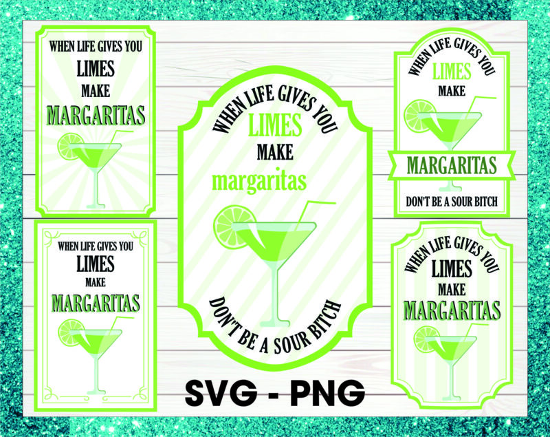 Bundle 36 When Life Gives You Lemons Vodka Lemonade svg png, When Life Gives You Limes Mojitos Margaritas svg, Bring The Tequila svg png 1013703962