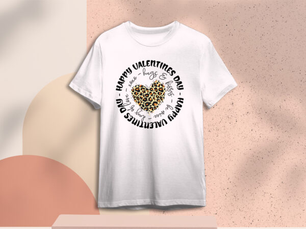 Happy valentines day hugs and kisses gift diy crafts svg files for cricut, silhouette sublimation files graphic t shirt