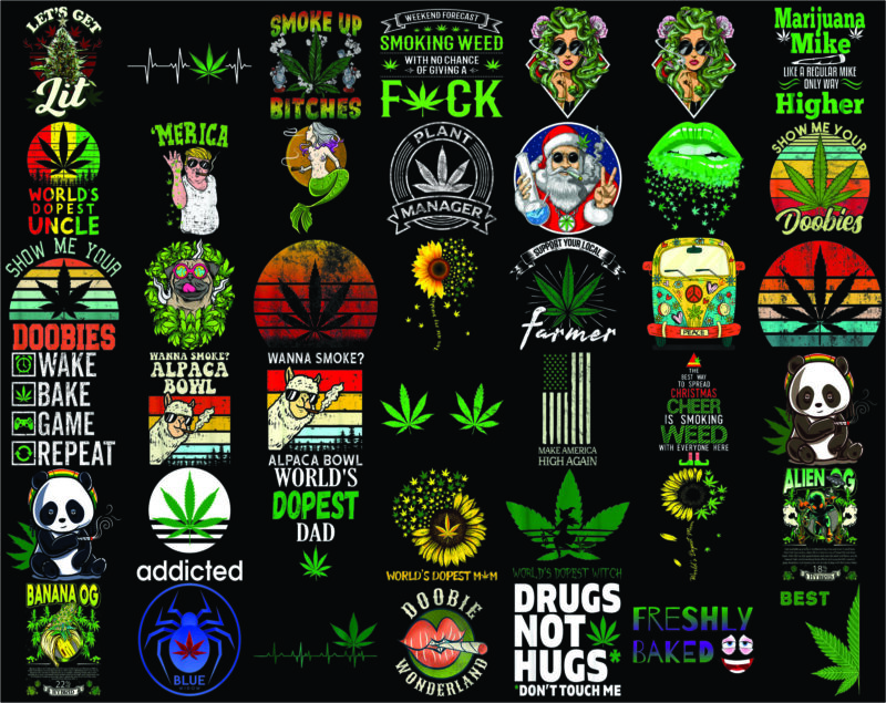 Combo 250+ Canabis PNG Bundle, Smoke weed Png, Weed Cannabis PNG, Skull Png Dope Bundle, Roll Me A Blunt Png, Sublimation Digital Design CB936720718