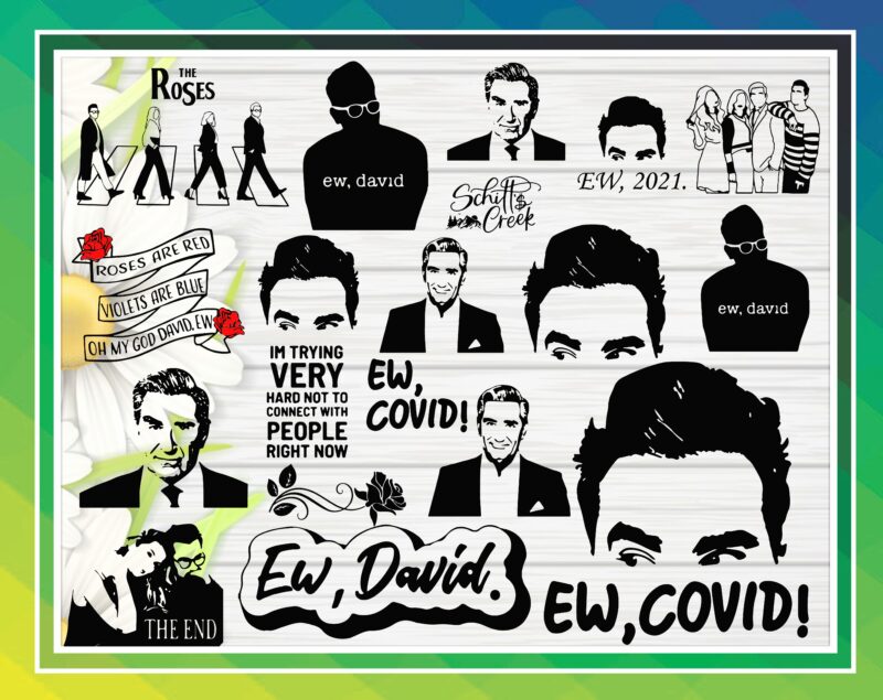 150+ Designs Schitt’s Creek Svg Mega Bundle, David Rose Svg, Ew Covid Quotes svg, Rose Apothecary svg, Schitts Creek svg cut files Digital 970694762