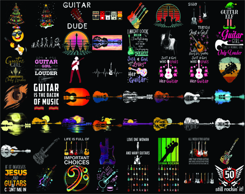 1 Bundle 400+ Files Guitar PNG Bundle, Fan Guitar Png, Musician png, Music Teacher Png, Love Music, Gift For Guitarist, Digital Download 1011474375