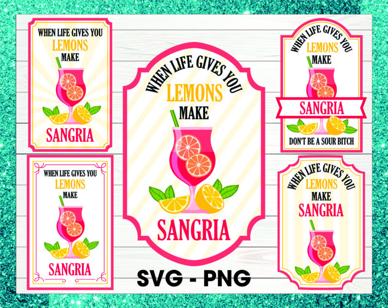Bundle When Life Gives You Lemons Vodka Strawberries png, When Life Gives You Limes Mimosas Sangria svg, Bring The Sweet Tea, Cherry Limeade 1040633127