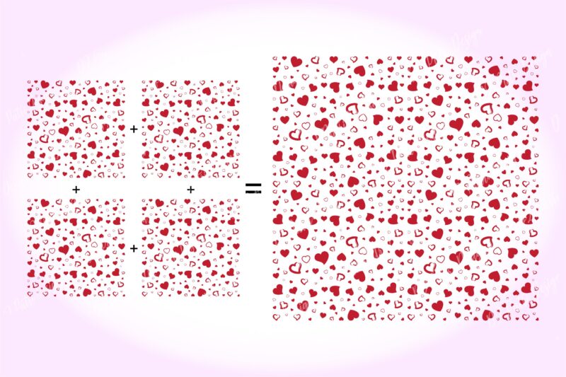 love Heart svg, Valentines day svg, Hearts seamless pattern t shirt, mug designs, t shirt designs