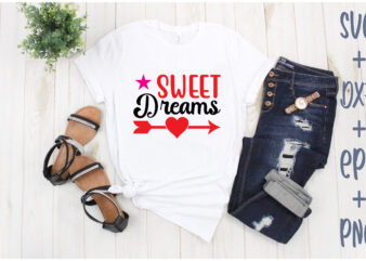 sweet dreams t shirt template vector