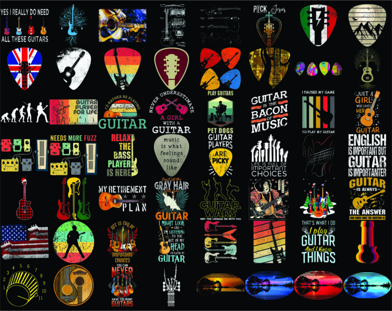 1 Bundle 400+ Files Guitar PNG Bundle, Fan Guitar Png, Musician png, Music Teacher Png, Love Music, Gift For Guitarist, Digital Download 1011474375