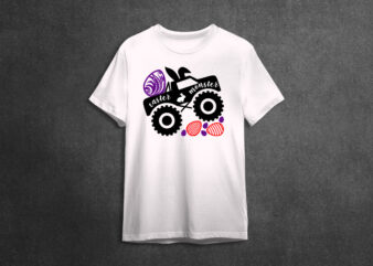 2022 Easter Monster Truck Diy Crafts Svg Files For Cricut, Silhouette Sublimation Files