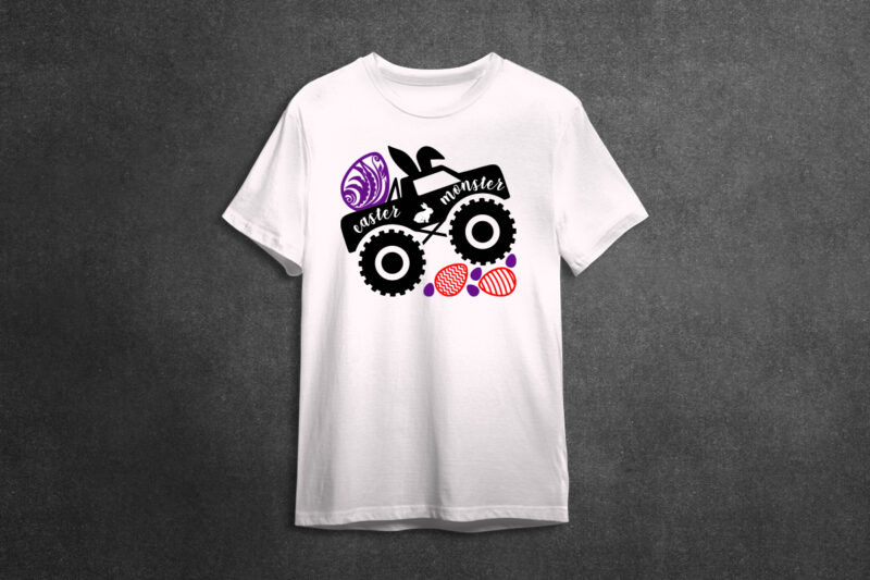 2022 Easter Monster Truck Diy Crafts Svg Files For Cricut, Silhouette Sublimation Files