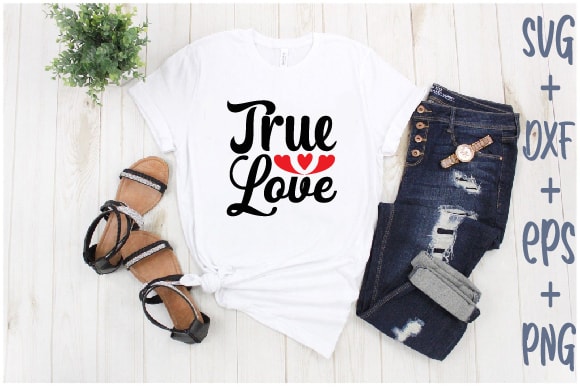 True love t shirt designs for sale