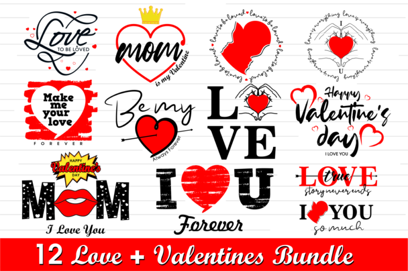 valentines day Svg t shirt designs bundle, love Heart Svg, love shirt designs bundle, valentine t shirt design bundle