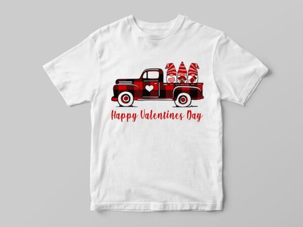Happy valentines day gnomes gift diy crafts svg files for cricut, silhouette sublimation files graphic t shirt