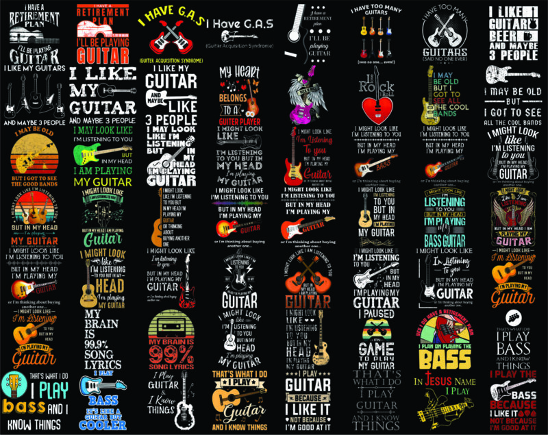 1 Bundle 400+ Files Guitar PNG Bundle, Fan Guitar Png, Musician png, Music Teacher Png, Love Music, Gift For Guitarist, Digital Download 1011474375