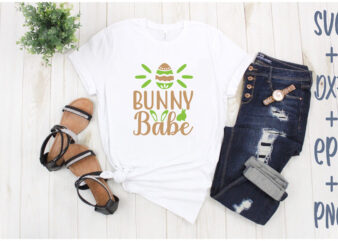bunny babe t shirt template