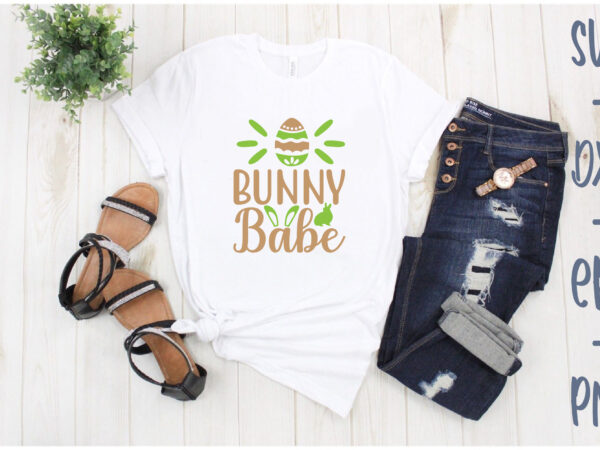 Bunny babe t shirt template