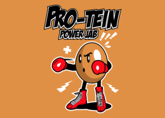 BOXING EGG CARTOON t shirt template