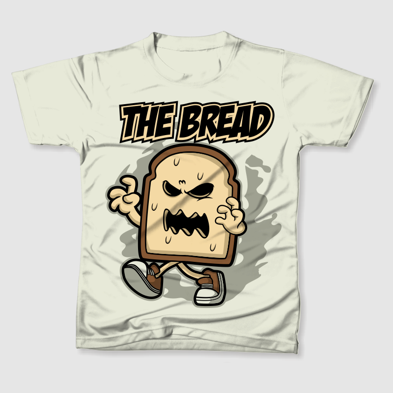 BREAD ZOMBIE CARTOON