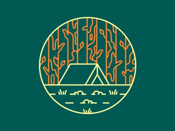 Camping addict 1 t shirt vector file