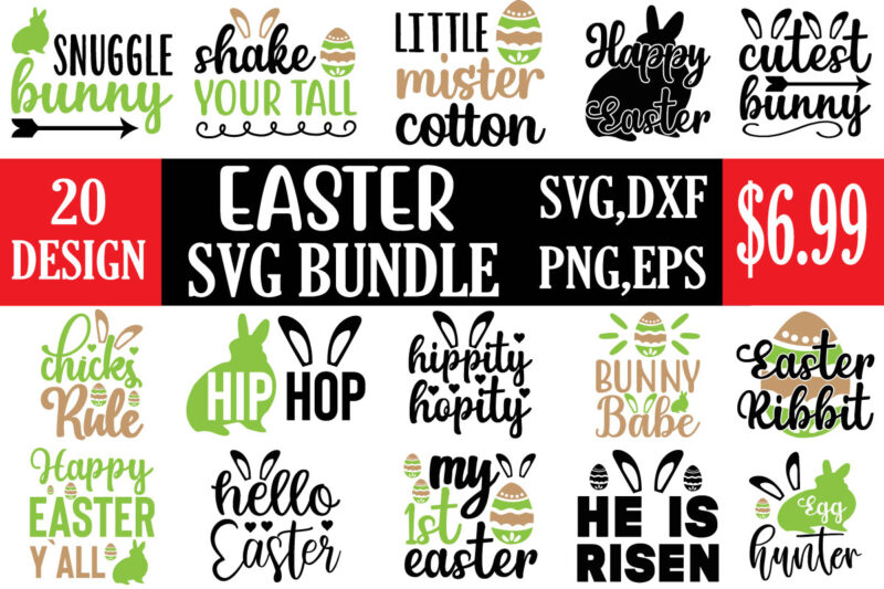 Easter svg bundle