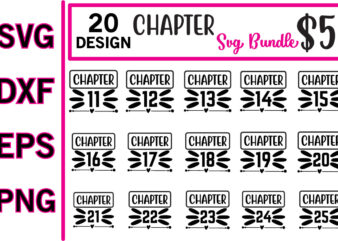 Chapter svg bundle