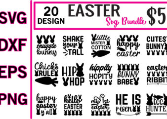 Easter svg bundle